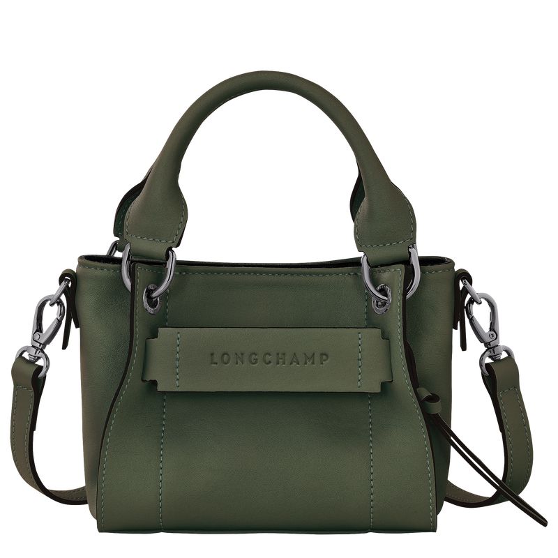 Longchamp 3D Xs Women Handbag Khaki | Australia-205HWGTPV