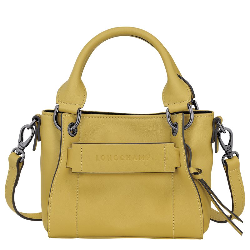 Longchamp 3D Xs Women Handbag Yellow | Australia-183XPOMDT