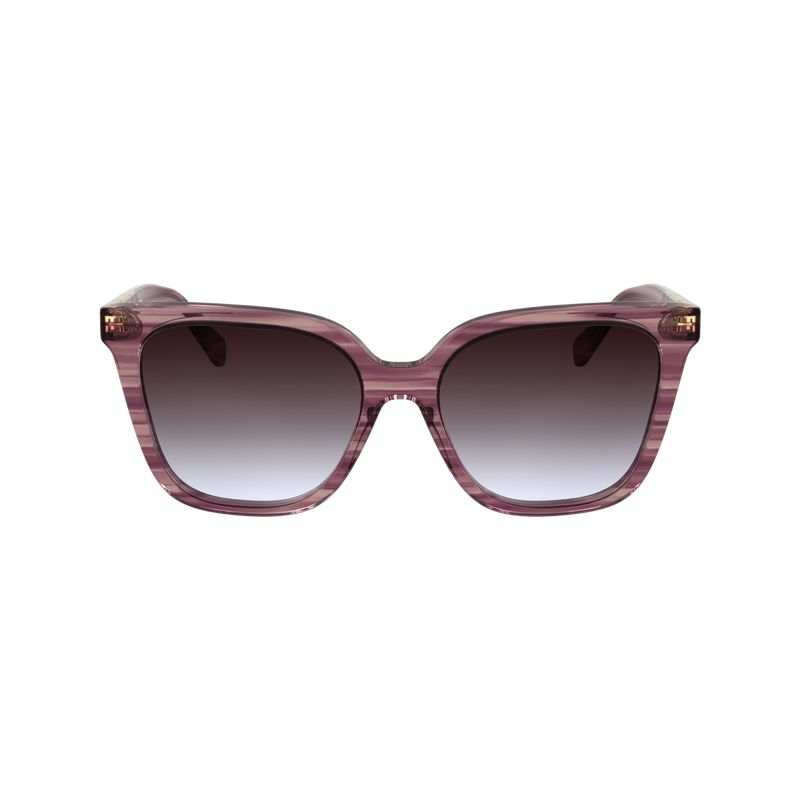 Longchamp Acetate Women Sunglasses White / Purple | Australia-310EHBKFA
