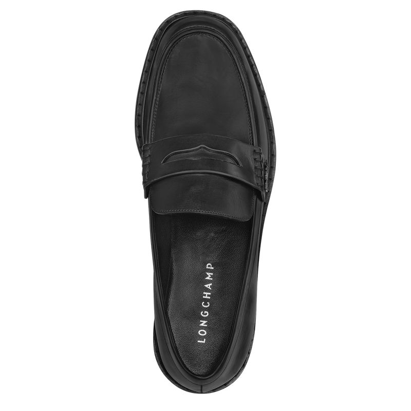 Longchamp Au Sultan Women Loafers Black | Australia-650CARUEP