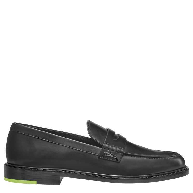 Longchamp Au Sultan Women Loafers Black | Australia-650CARUEP