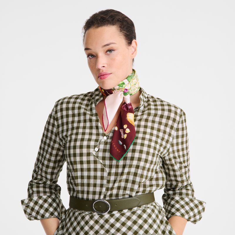 Longchamp Beyond The Garden 90 Women Scarf Multicolor | Australia-024VPWHEL