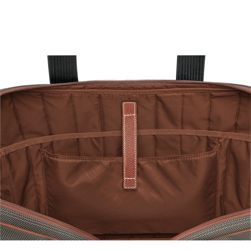 Longchamp Boxford L Men Briefcase Brown | Australia-310FJWEPT