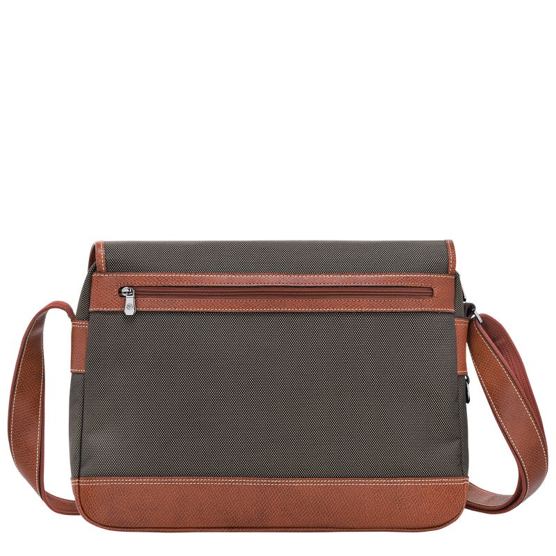 Longchamp Boxford L Men Crossbody Bag Brown | Australia-278DUFLHV