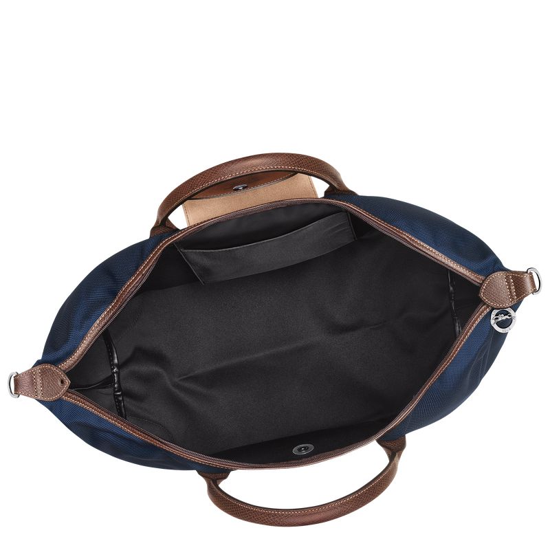 Longchamp Boxford L Men Travel Bag Blue | Australia-038QGIPON