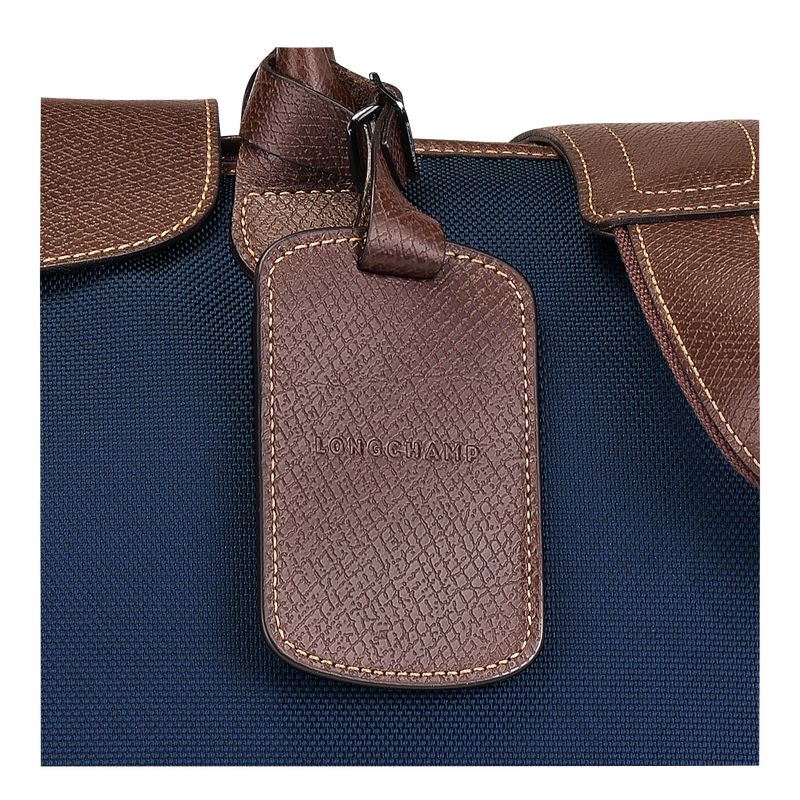 Longchamp Boxford L Men Travel Bag Blue | Australia-038QGIPON
