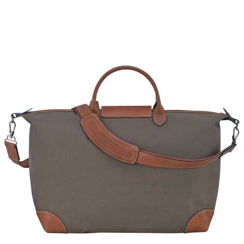 Longchamp Boxford L Women Travel Bag Brown | Australia-018LZYWVS