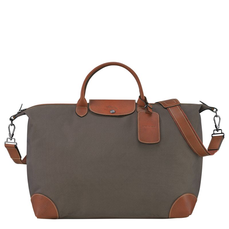 Longchamp Boxford L Women Travel Bag Brown | Australia-018LZYWVS