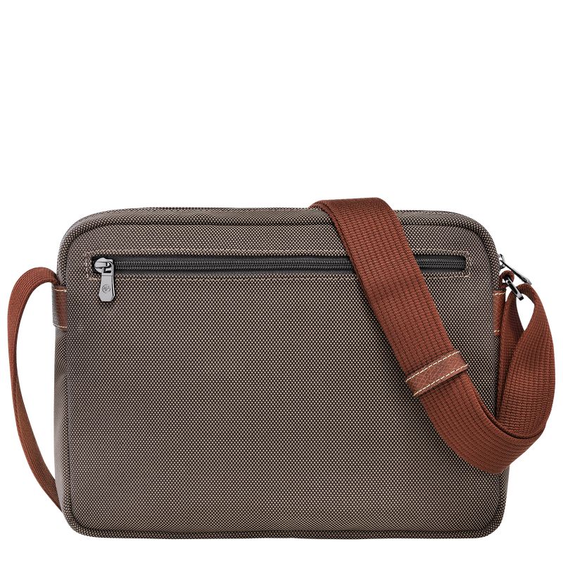 Longchamp Boxford M Camera Men Crossbody Bag Brown | Australia-932KSGDUP