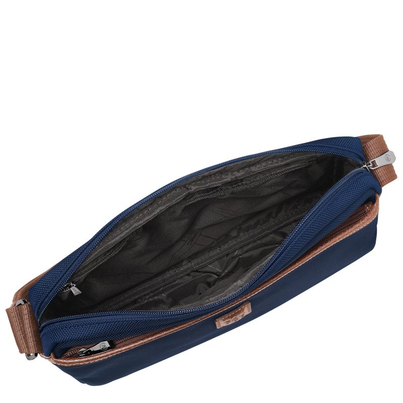 Longchamp Boxford M Camera Men Crossbody Bag Blue | Australia-679HUNCSJ