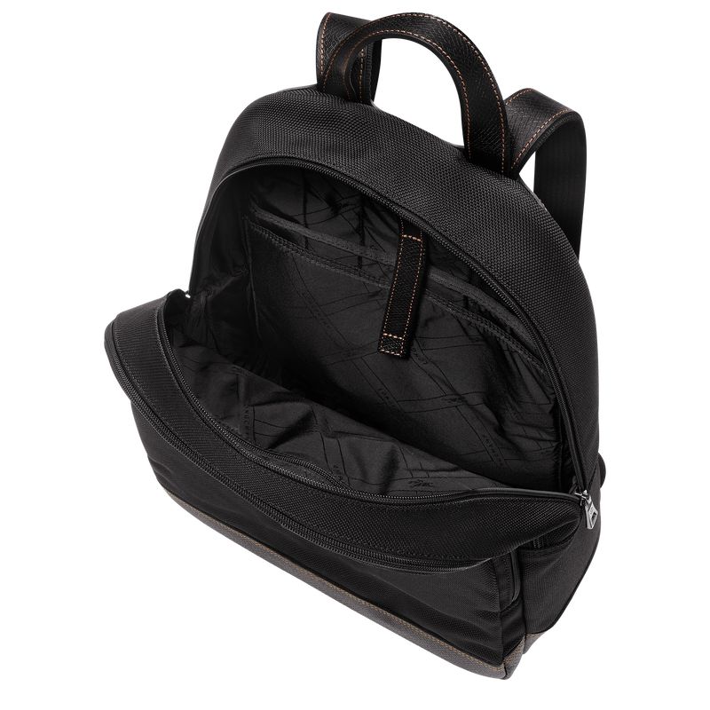 Longchamp Boxford Men Backpack Black | Australia-738VONFCH