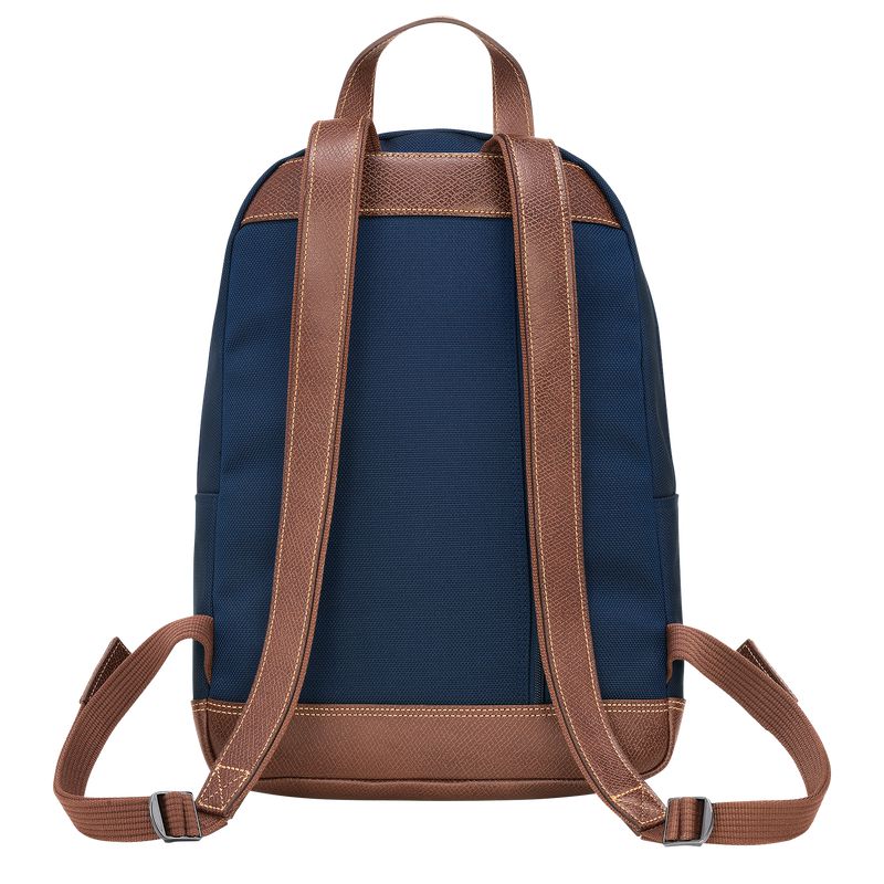 Longchamp Boxford Men Backpack Blue | Australia-258VONESK