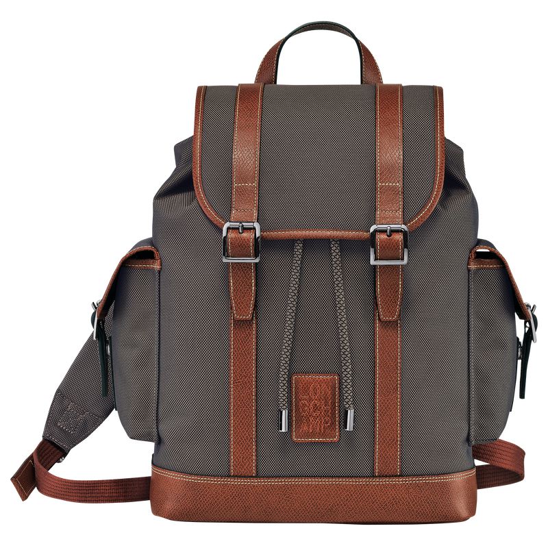 Longchamp Boxford Men Backpack Brown | Australia-187YDARCV