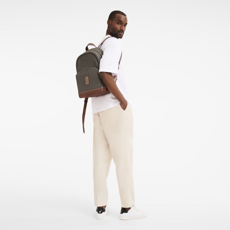 Longchamp Boxford Men Backpack Brown | Australia-267JKBTPF