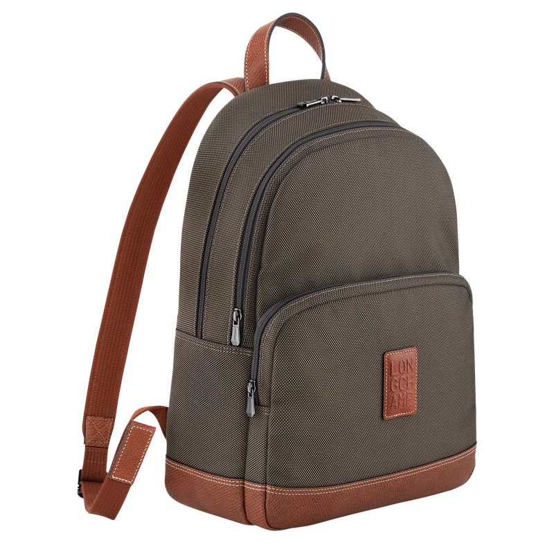 Longchamp Boxford Men Backpack Brown | Australia-267JKBTPF