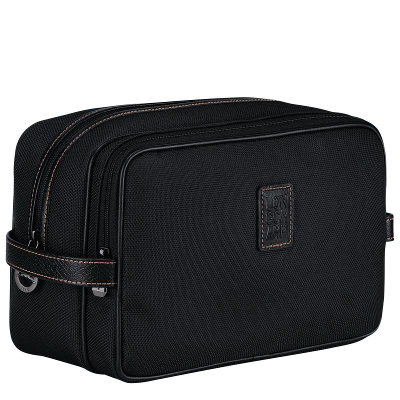 Longchamp Boxford Men Toiletry Bags Black | Australia-983KODINL