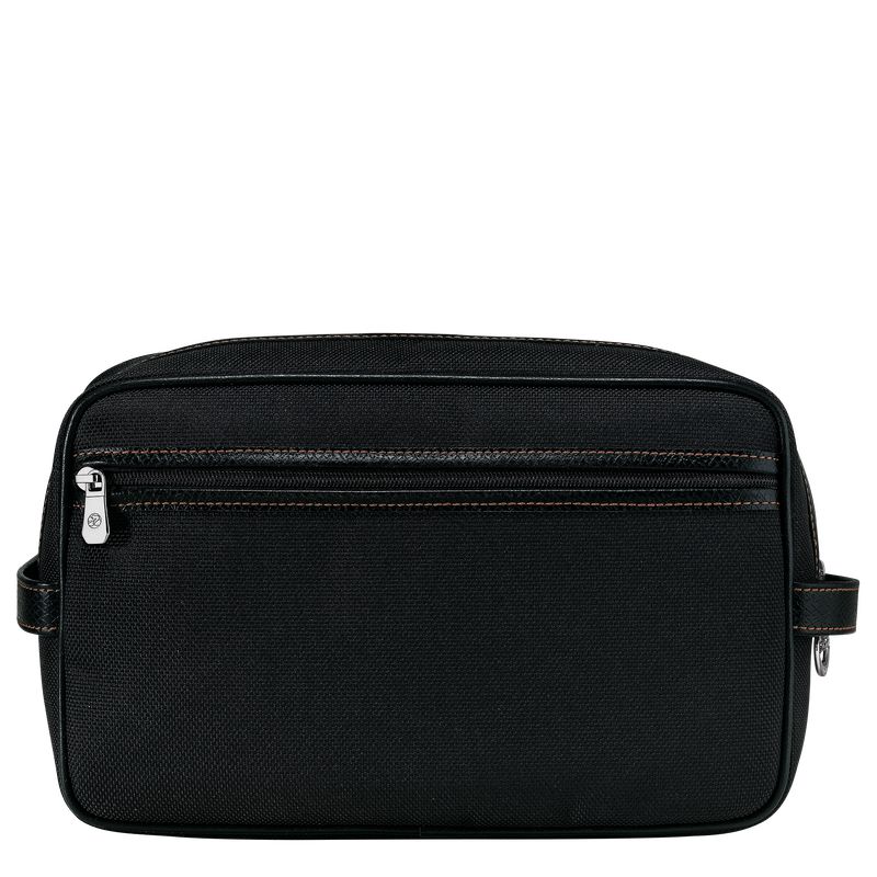 Longchamp Boxford Men Toiletry Bags Black | Australia-983KODINL