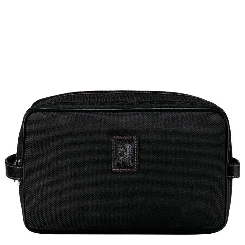 Longchamp Boxford Men Toiletry Bags Black | Australia-983KODINL