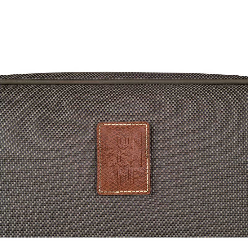 Longchamp Boxford Men Toiletry Bags Brown | Australia-708ESDLKG