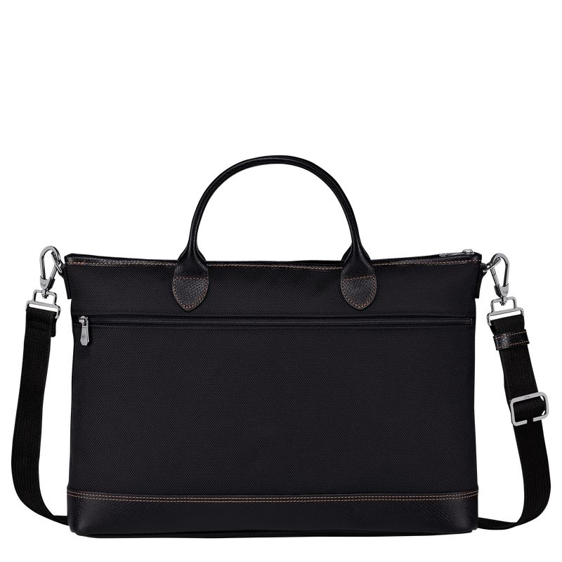 Longchamp Boxford S Men Briefcase Black | Australia-351FNLIAS