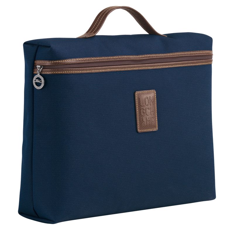 Longchamp Boxford S Men Briefcase Blue | Australia-270NKYDEM