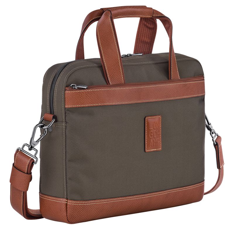 Longchamp Boxford S Men Briefcase Brown | Australia-942JYPLWF