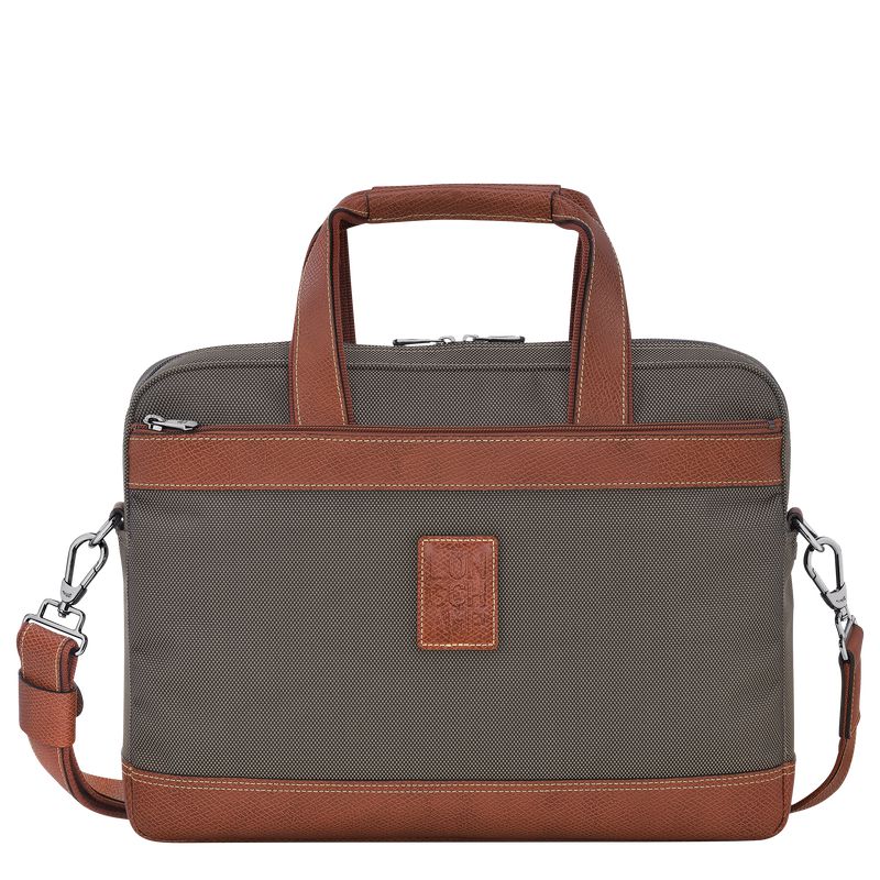 Longchamp Boxford S Men Briefcase Brown | Australia-942JYPLWF
