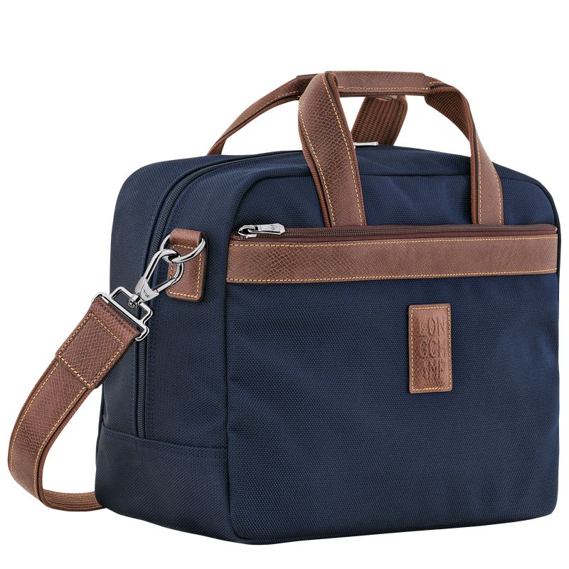 Longchamp Boxford S Men Travel Bag Blue | Australia-087JGARWD