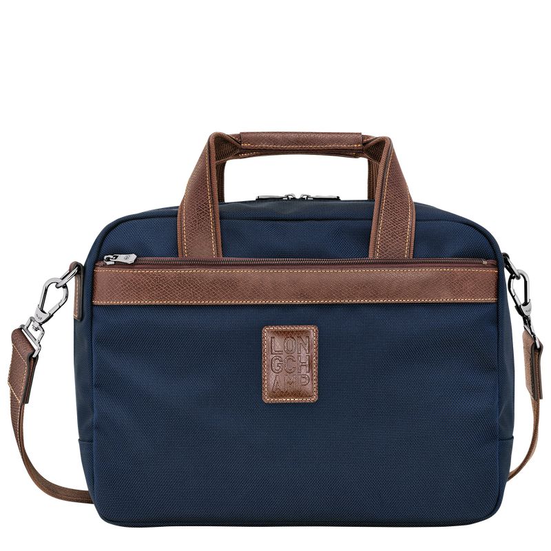 Longchamp Boxford S Men Travel Bag Blue | Australia-087JGARWD