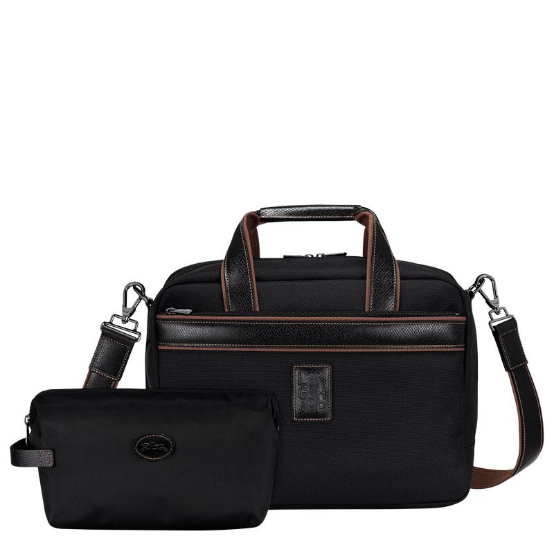 Longchamp Boxford S Women Travel Bag Black | Australia-698SUZADR