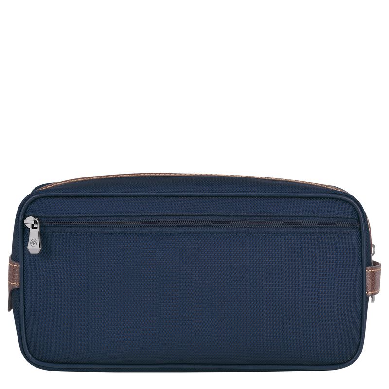 Longchamp Boxford Women Toiletry Bags Blue | Australia-025KJDXFT