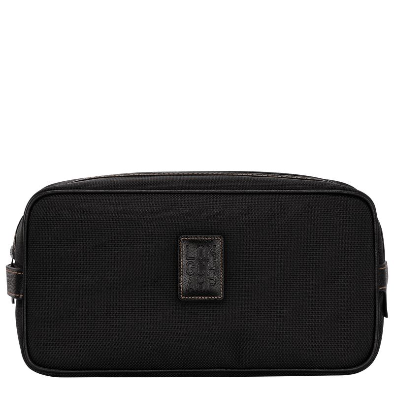 Longchamp Boxford Women Toiletry Bags Black | Australia-079WXATCQ