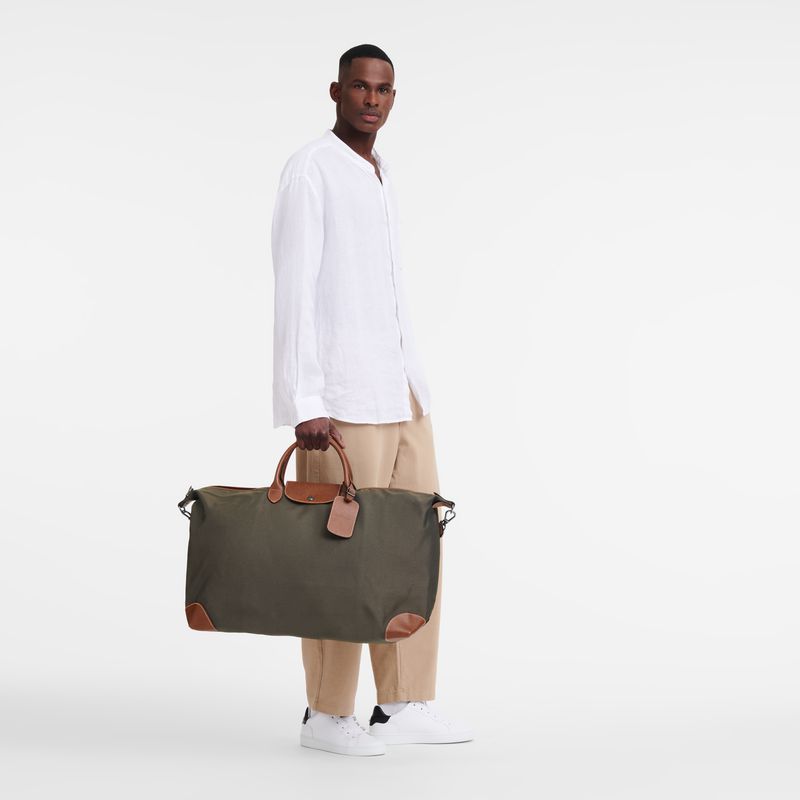 Longchamp Boxford Xl Men Travel Bag Brown | Australia-659CKHYXQ