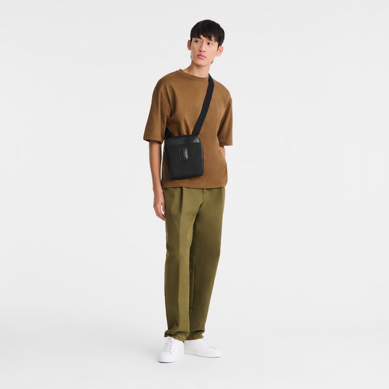 Longchamp Boxford Xs Men Crossbody Bag Black | Australia-906THWCNS