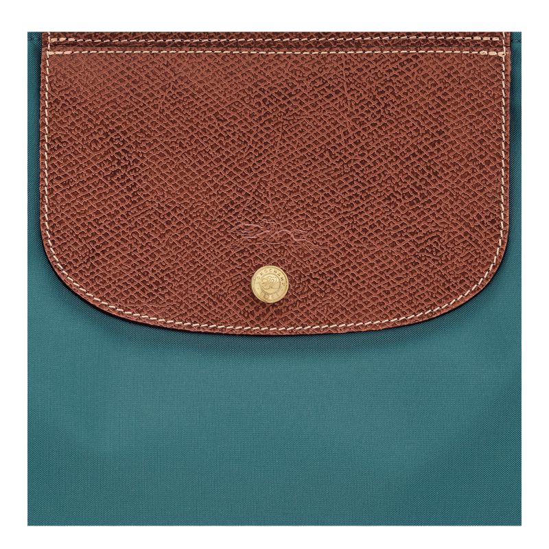 Longchamp Cabas L Women Tote Bag Blue Green | Australia-190OGLVQZ