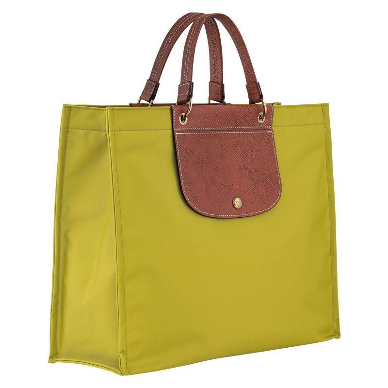 Longchamp Cabas L Women Tote Bag Green | Australia-581VBDHLG