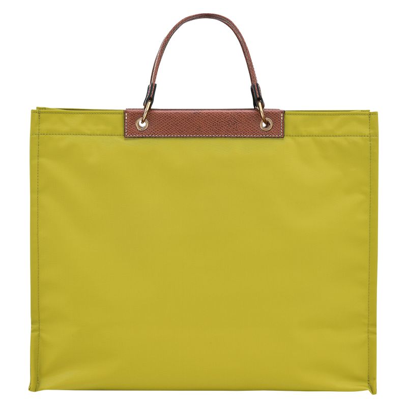 Longchamp Cabas L Women Tote Bag Green | Australia-581VBDHLG