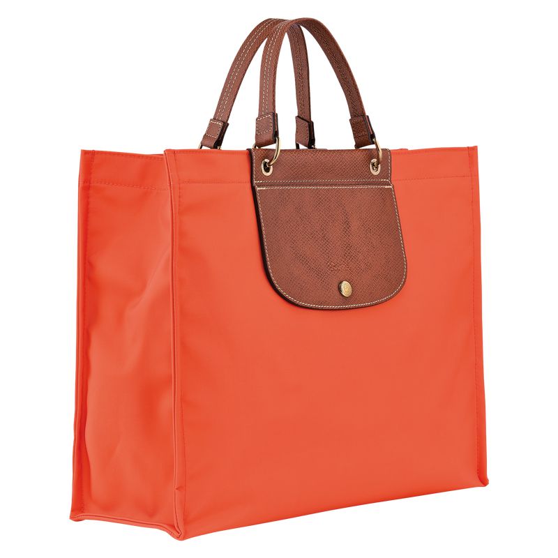 Longchamp Cabas L Women Tote Bag Orange | Australia-586JEHIGY