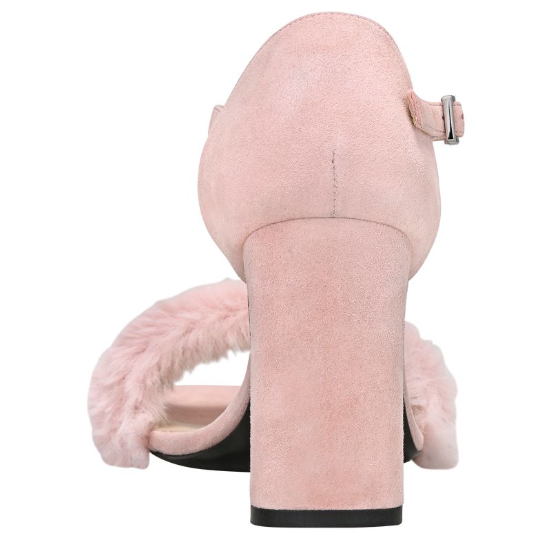 Longchamp Cosy Women Sandals Rose | Australia-283PYUSBZ