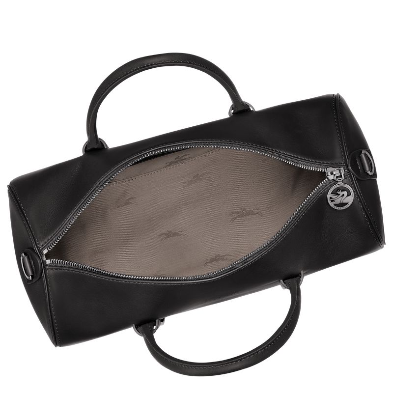 Longchamp Daylong L Women Handbag Black | Australia-354WCYITU