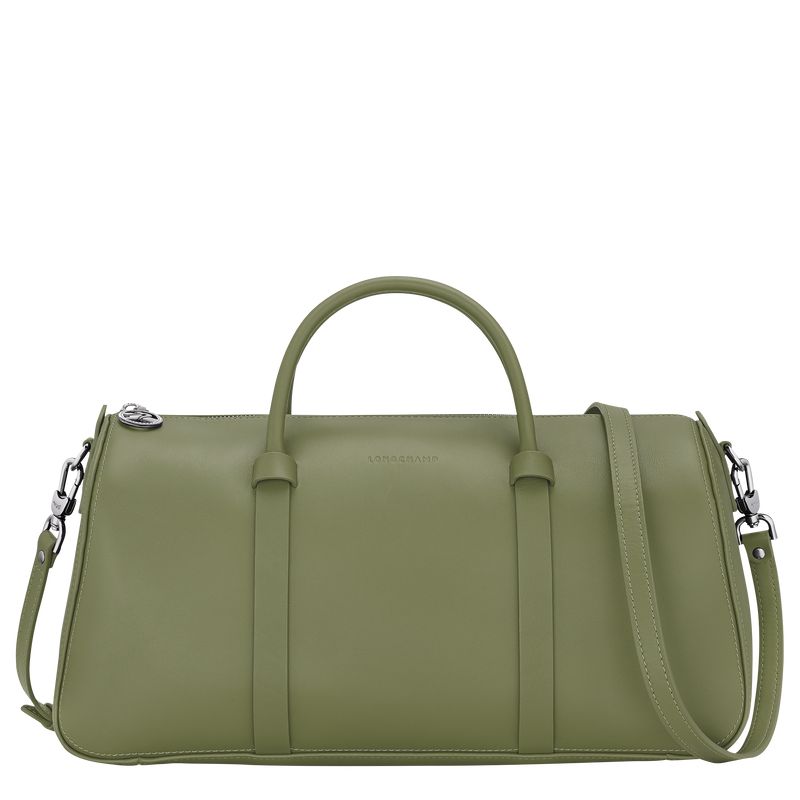 Longchamp Daylong L Women Handbag Green | Australia-391KIOEDG