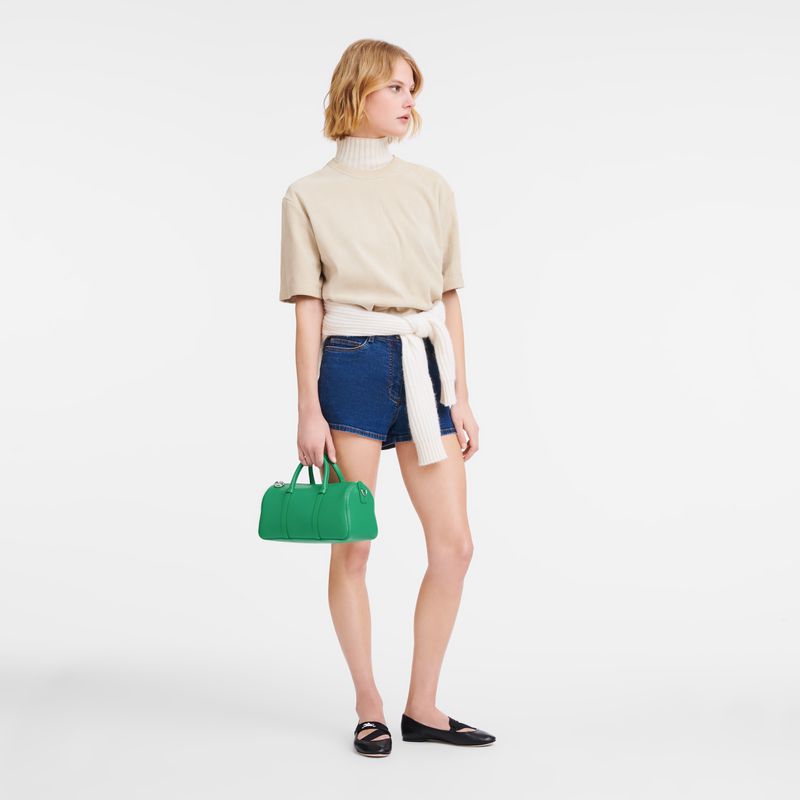 Longchamp Daylong M Women Handbag Green | Australia-648JVAWBG