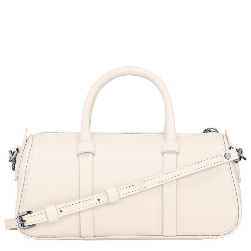 Longchamp Daylong S Women Handbag Cream | Australia-937HRIYSG