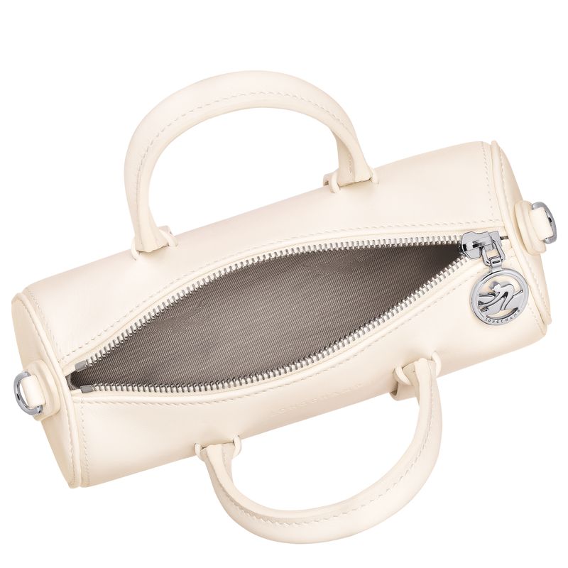 Longchamp Daylong S Women Handbag Cream | Australia-937HRIYSG