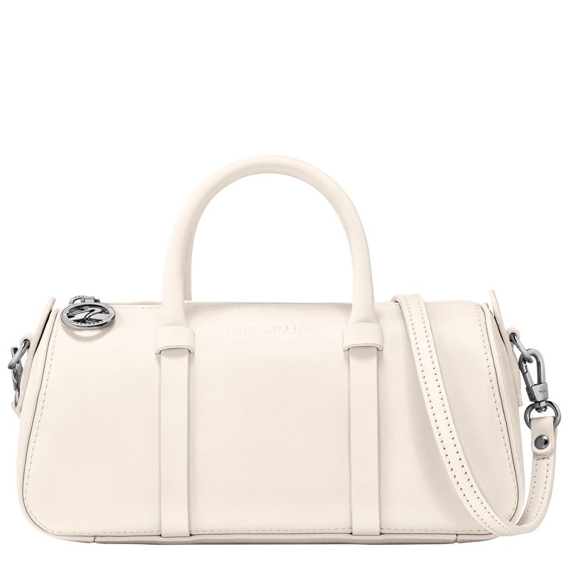 Longchamp Daylong S Women Handbag Cream | Australia-937HRIYSG