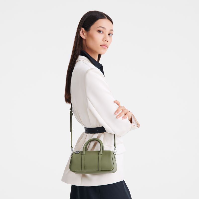 Longchamp Daylong S Women Handbag Green | Australia-286KCRSJF