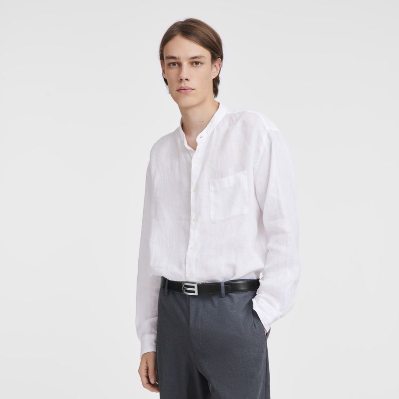 Longchamp Delta Box Men Belt Black | Australia-814MGAQFO