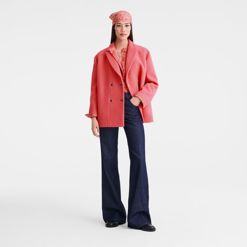 Longchamp Denim Women Jeans Blue | Australia-908URCOWH