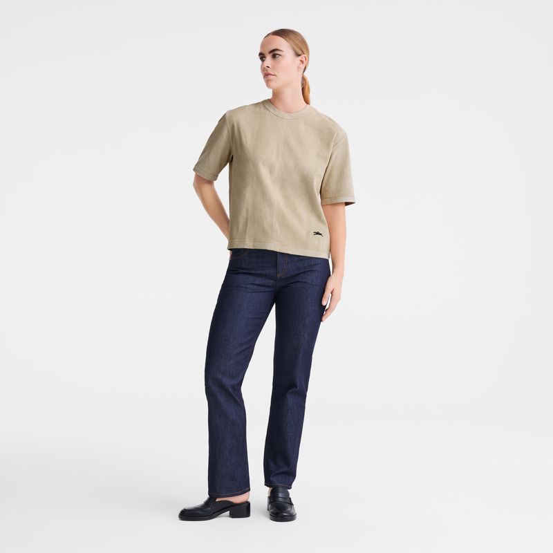 Longchamp Denim Women Jeans Blue | Australia-160CHDZRT