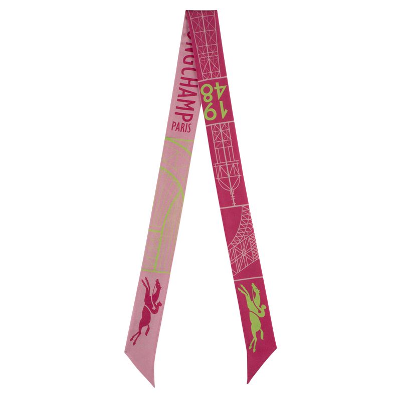 Longchamp Eiffel Tower 1948 Women Headband Pink | Australia-706MLAWFI